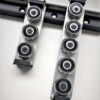 TV-28 Compact Linear Hardened Steel. Black Zinc: Rail Only - Image 7