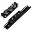 TV-28 Compact Linear Hardened Steel. Black Zinc: Rail Only - Image 10