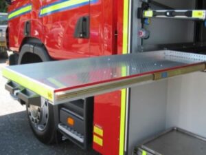 Soluzioni per lo stivaggio di automezzi antincendio e di emergenza