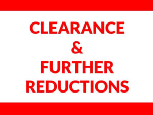Clearance Section- Further Reductions