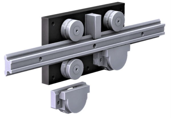 4080.LGV44XL P1 Steel Linear Rail 2,800-6,000N tagħbija radjali/slide