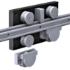 4080.LGV76XL P1 Steel Linear Rail 6,400-10,000N radial load/slide