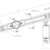Slide & Tilt Set c/w Light Weight Front Locking Handle: Non Corrosive