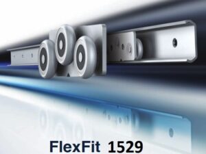 „FlexFit 1529“ modulinė sistema: linijinis bėgis