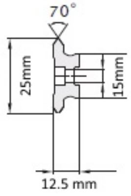 4080.LGV25XL P1 plieninis linijinis bėgis 1,200 3,000–XNUMX XNUMX N radialinė apkrova / slydimas