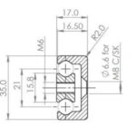 TPE-35 Partial Extension (1,066-9,910 N radial load/slide) Hardened