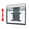 e-Box® Wall Mount - Motorised Height Adjustable Screen Mount - Image 2