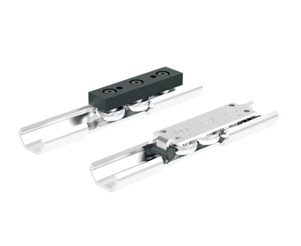 4080.STE45 - C-Profile Roller Linear Rail - Stainless Steel
